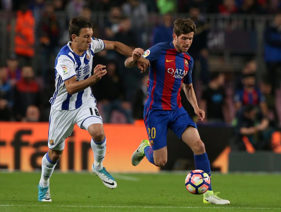 Liga: Barcelona - Real Sociedad