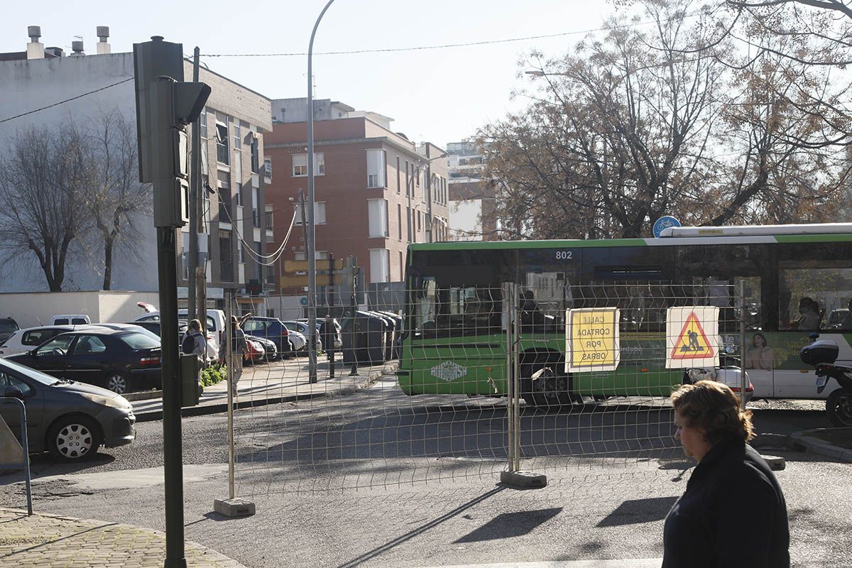 Comienzan las obras de la reforma de la avenida de Trassierra