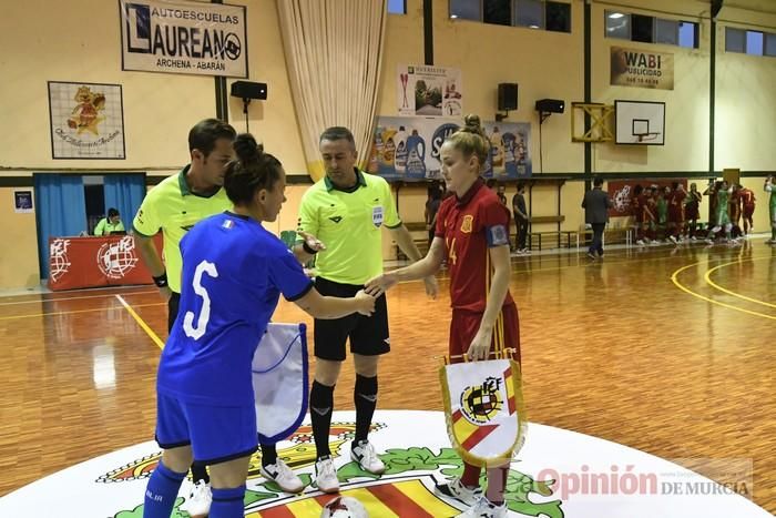 Fútbol sala femenino en Archena: España - Italia