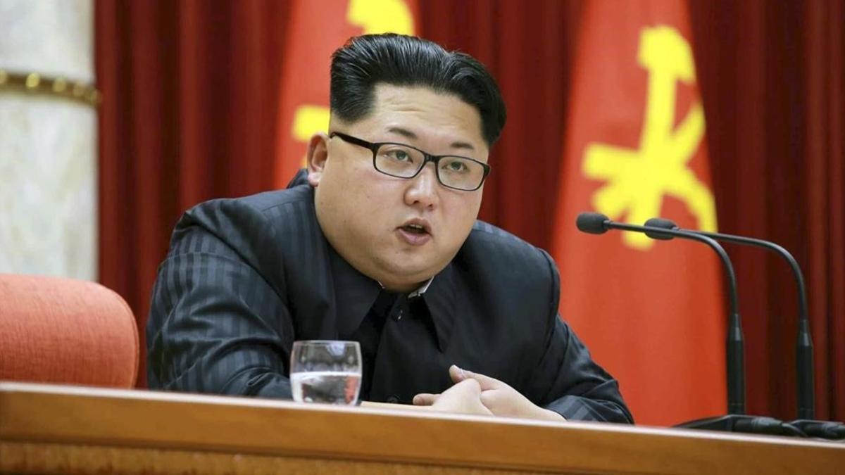 El presidente de Corea del Norte Kim Jong-un.