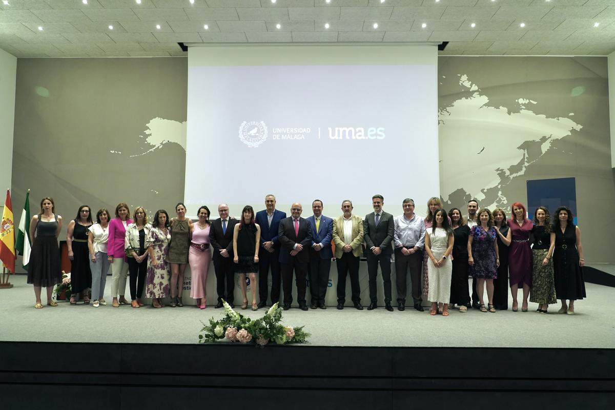 Acto de Entrega de Honores y Distinciones de la Facultad de Marketing y Gestión de la Universidad de Málaga.