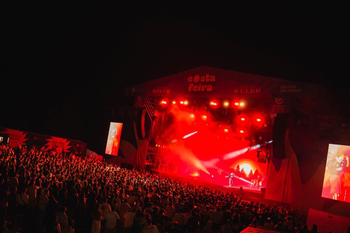 Vista del concierto