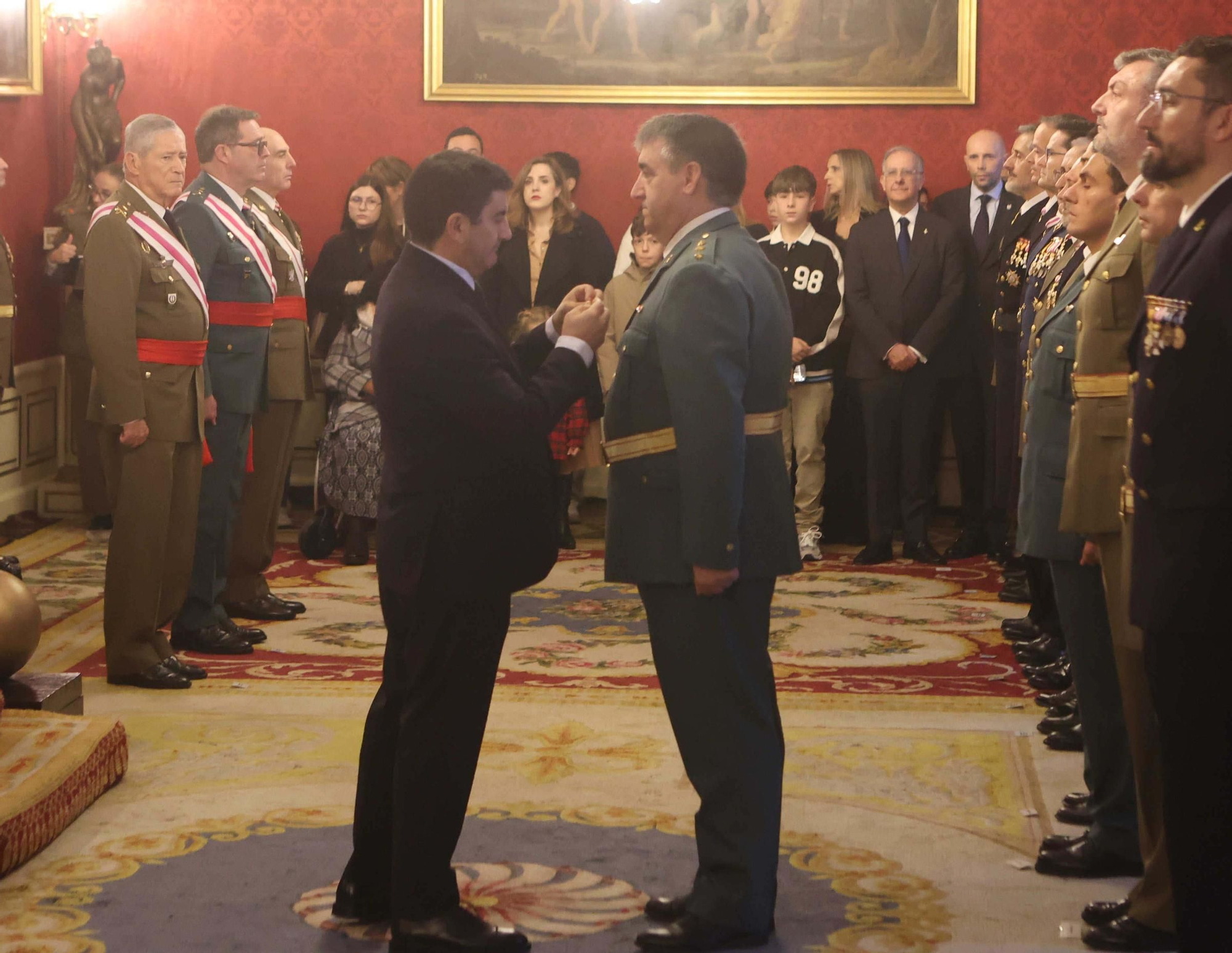 Pascua militar en el Palacio de Capitanía de A Coruña
