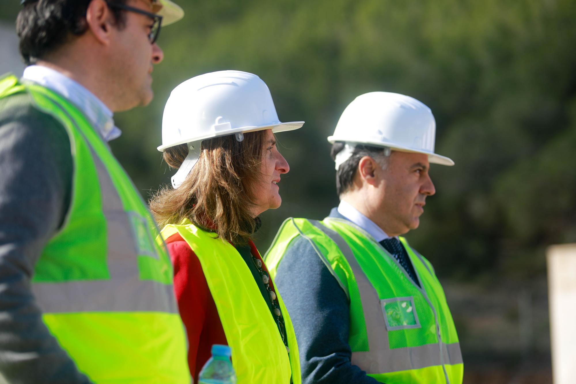 Visita de Teresa Ribera a la depuradora de Vila