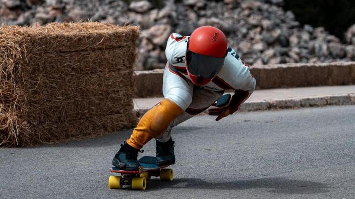 Un rider en una de las pruebas de la primera edición.