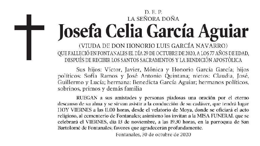 Josefa Celia García Aguiar