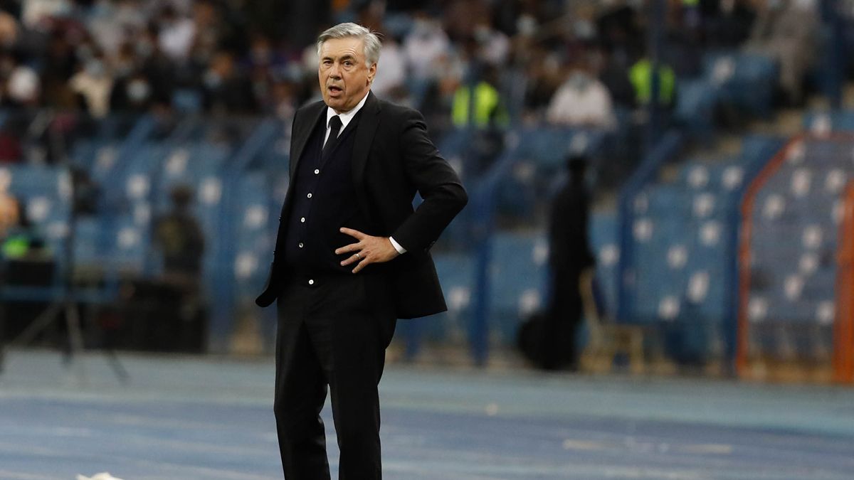 Ancelotti estará en la final de la Supercopa de España con su equipo