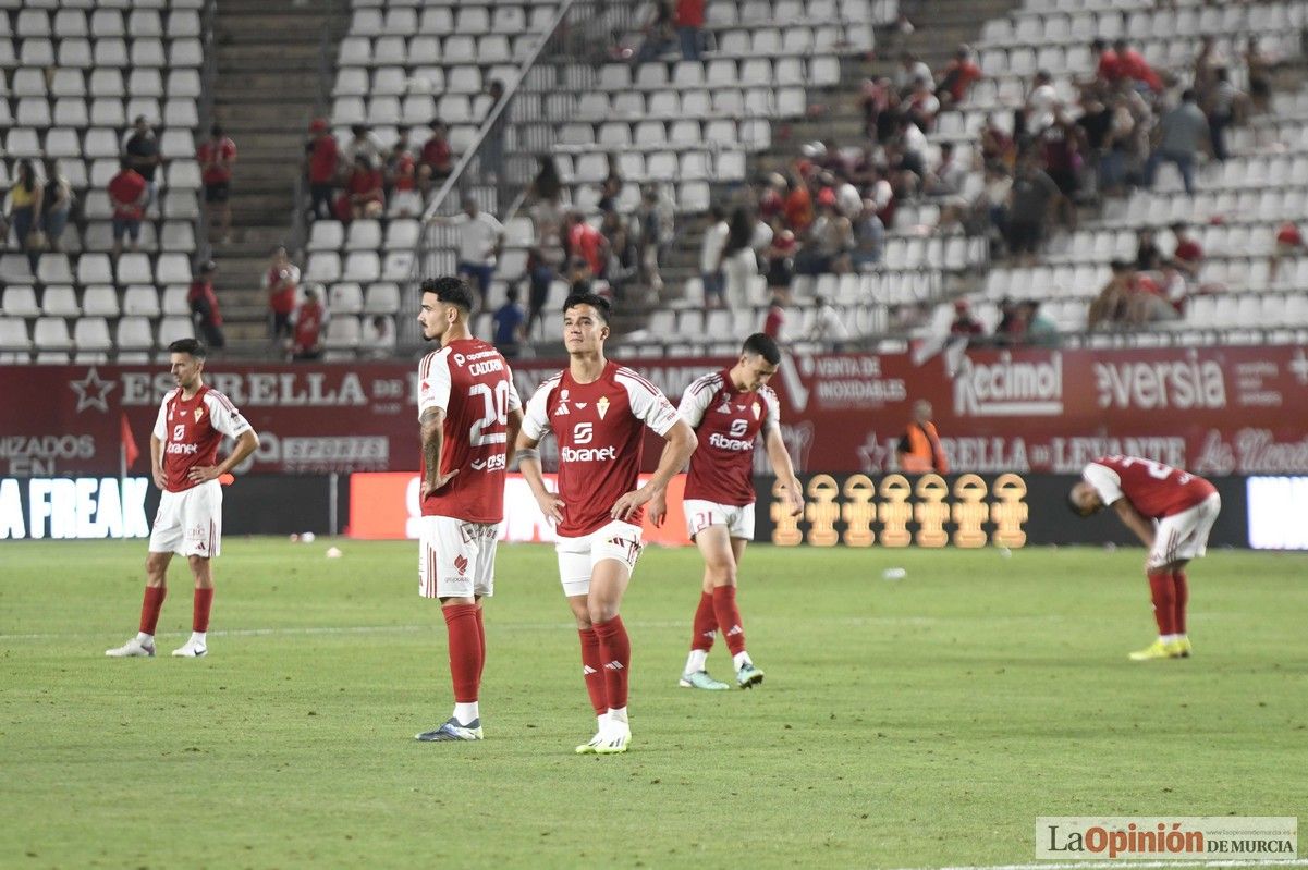 Así fue el encuentro del play off del Real Murcia y el Nástic en la lucha por el ascenso