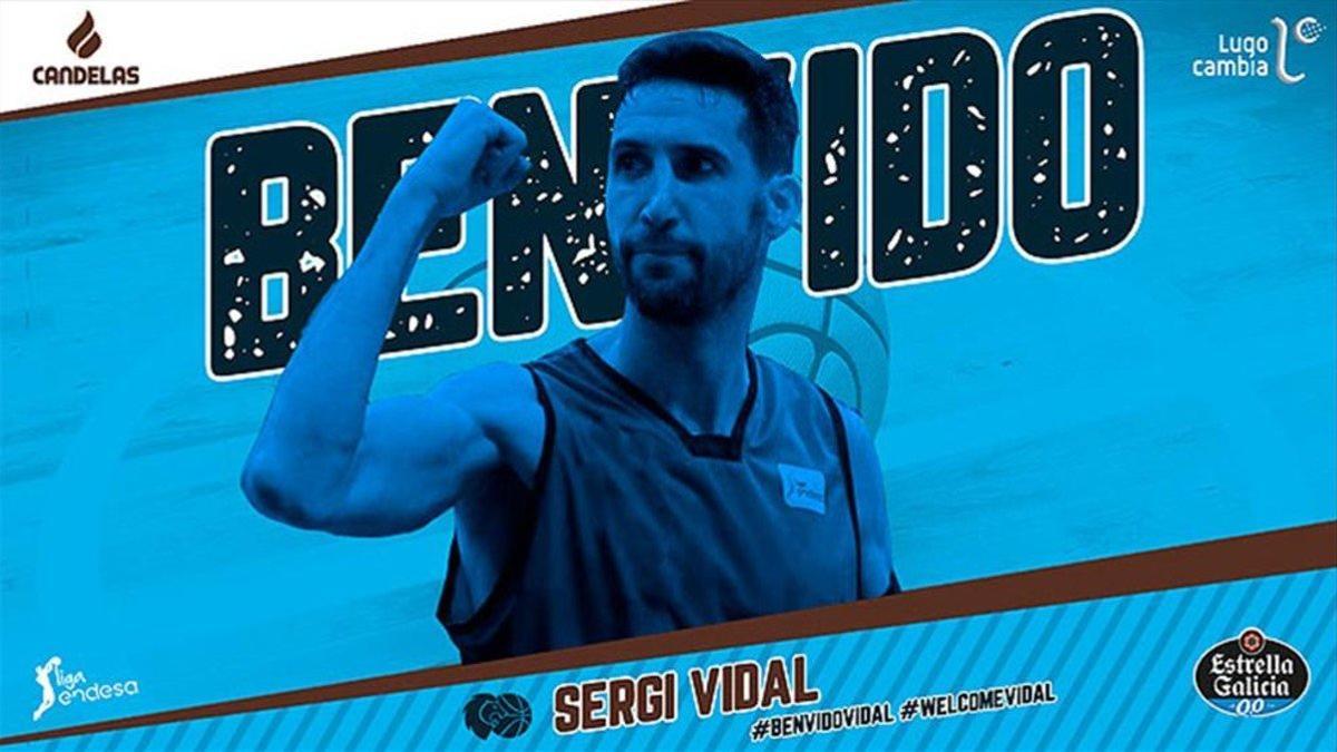 Sergi Vidal se incorpora al Breogán