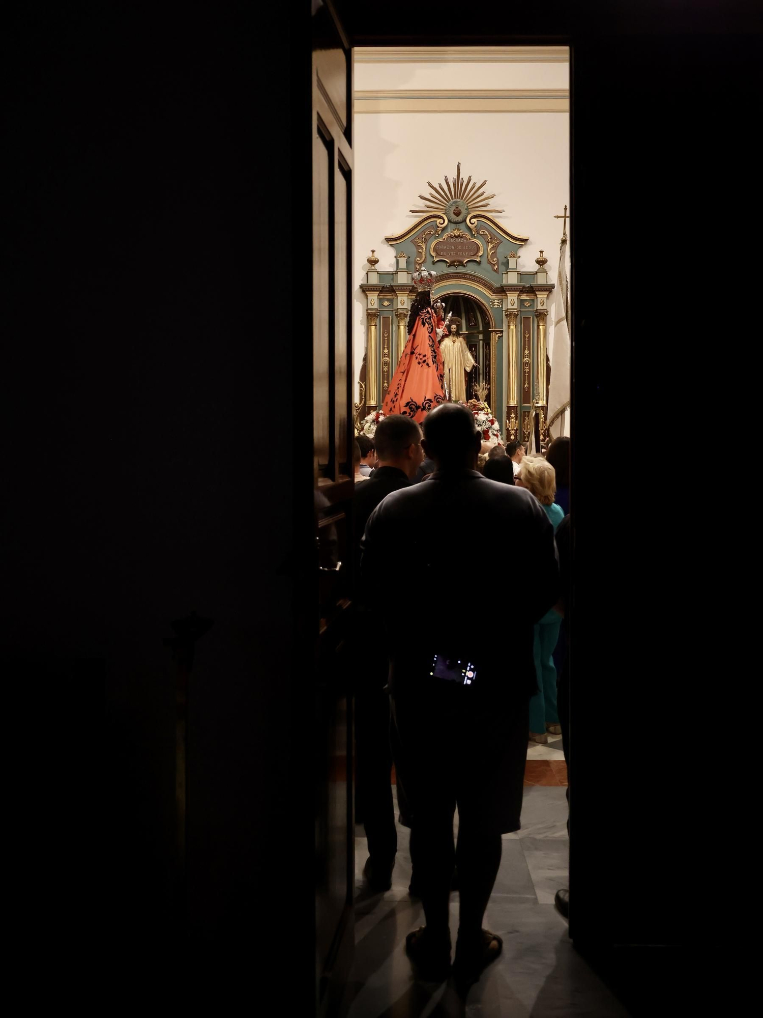 La llegada de la Virgen de la Fuensanta a Murcia para la Feria, en imágenes.