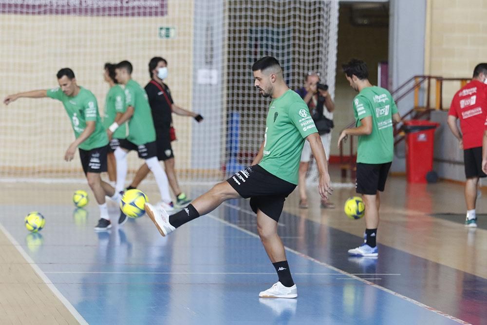 Primer entrenamiento del Córdoba Futsal