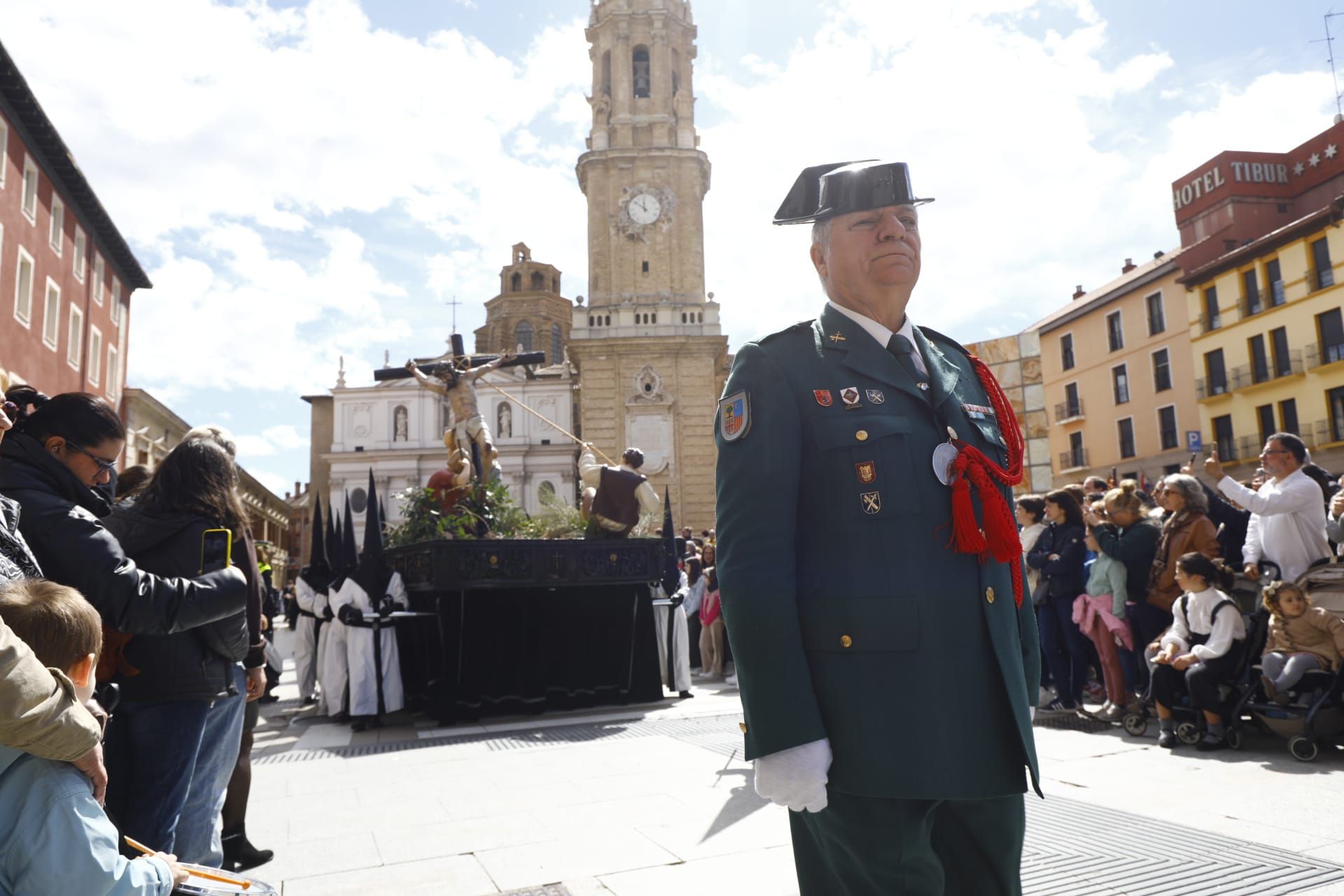 En imágenes | Procesiones del Jueves Santo en Zaragoza