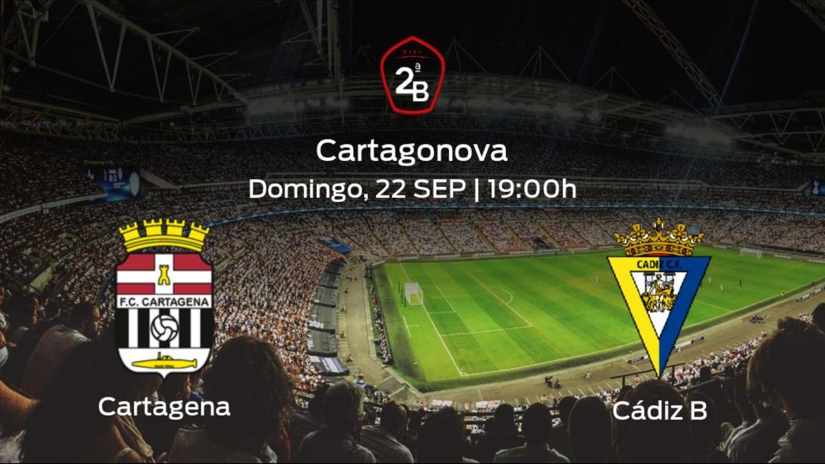 Previa del encuentro: el Cartagena recibe al Cádiz B en la quinta jornada