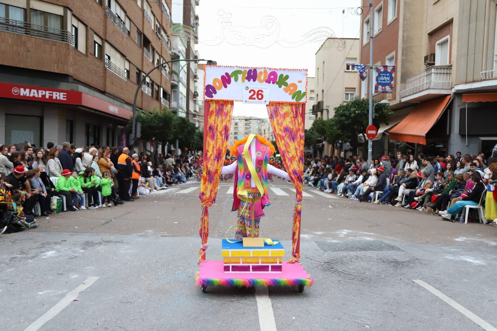 El Gran Desfile del Carnval de Badajoz, en imágenes.