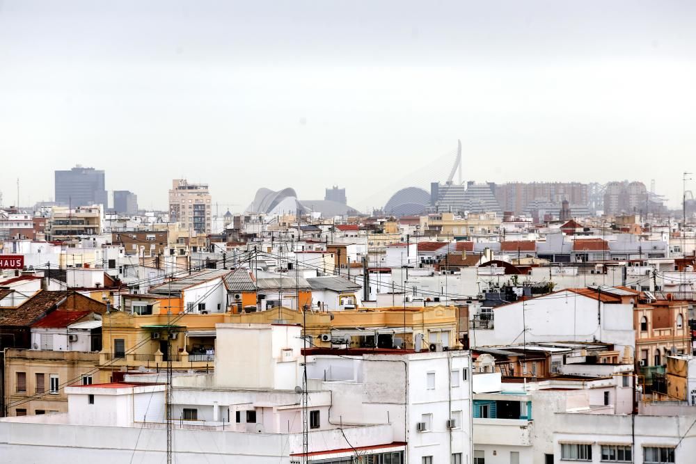 La contaminación por polvo africano en València activa el protocolo de contaminación