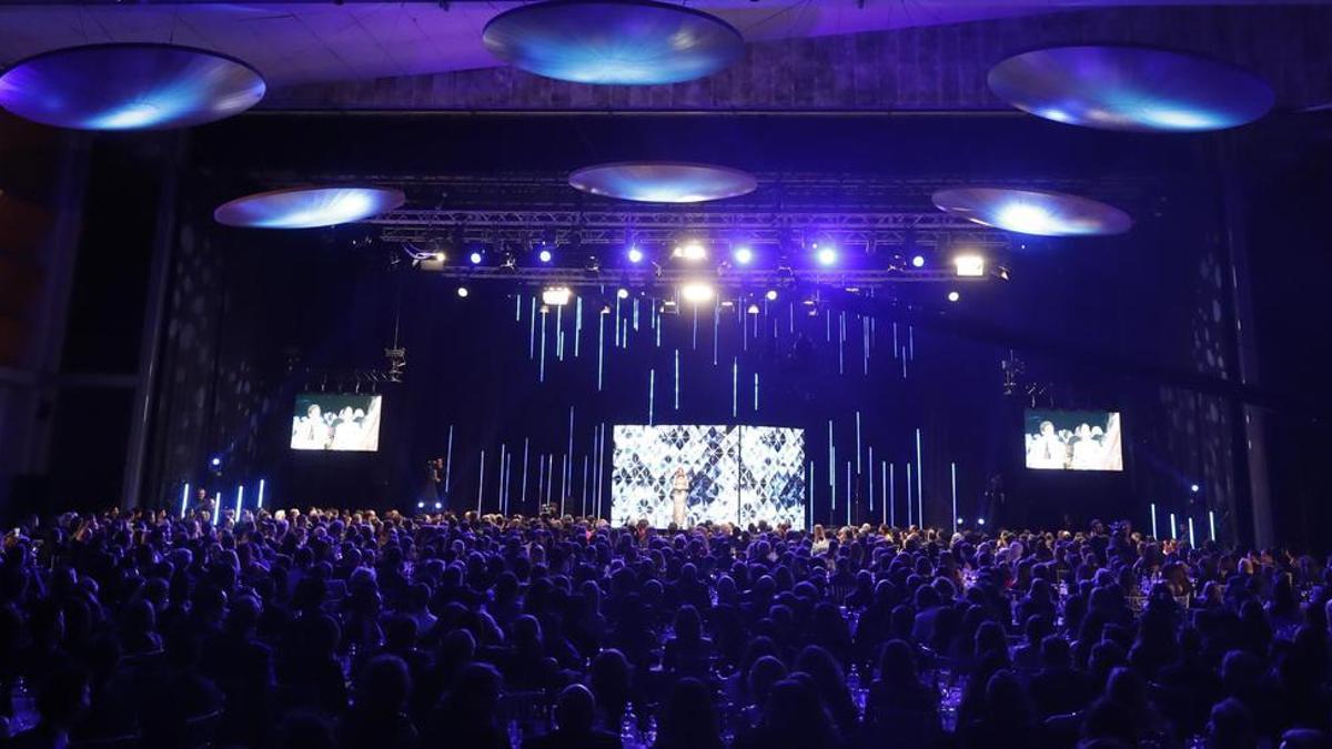 Comienzo de la ceremonia de entrega de la décima edición de los Premios Feroz, en Zaragoza.