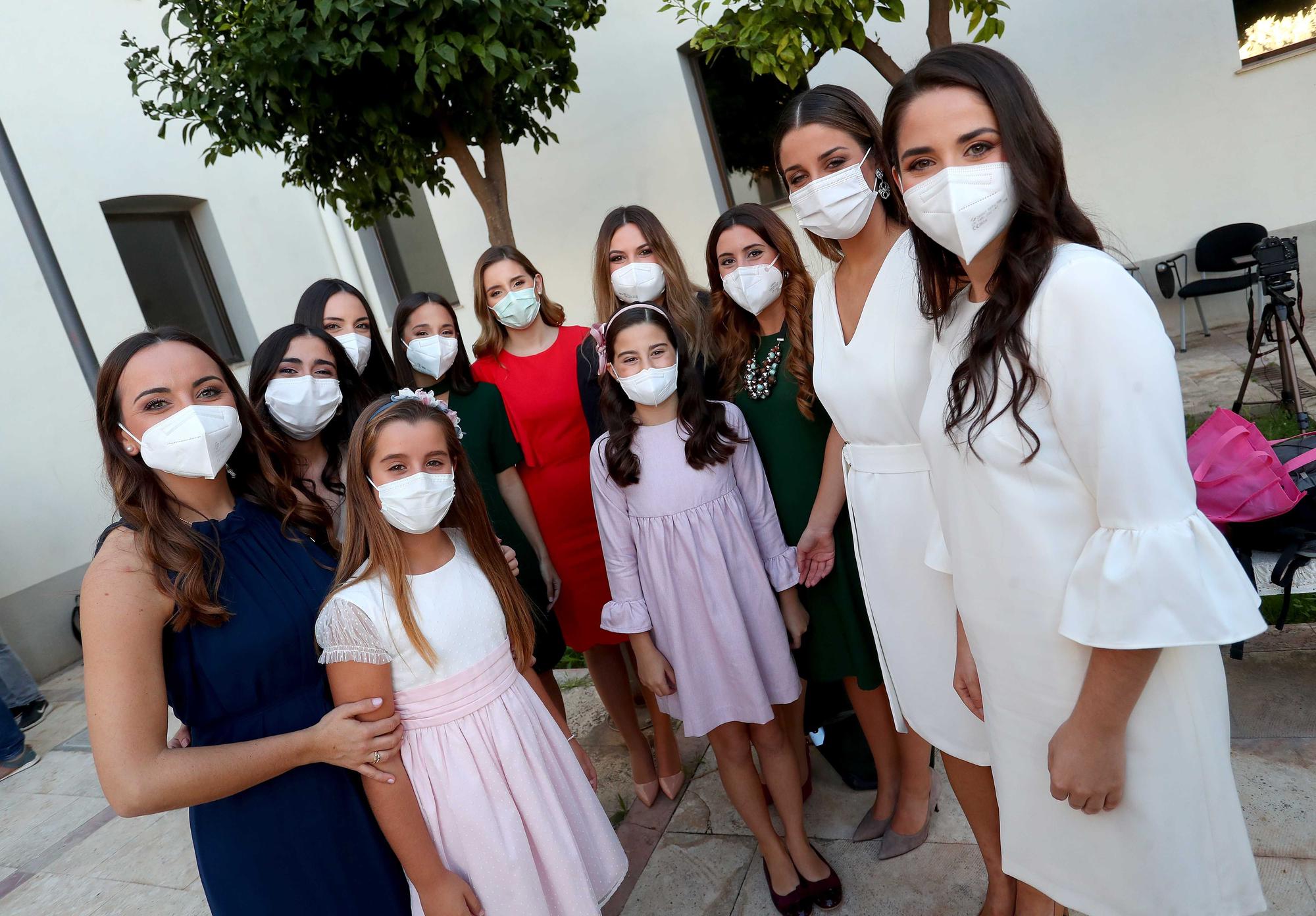 La primera sesión de fotos de las aspirantes a Fallera mayor de València