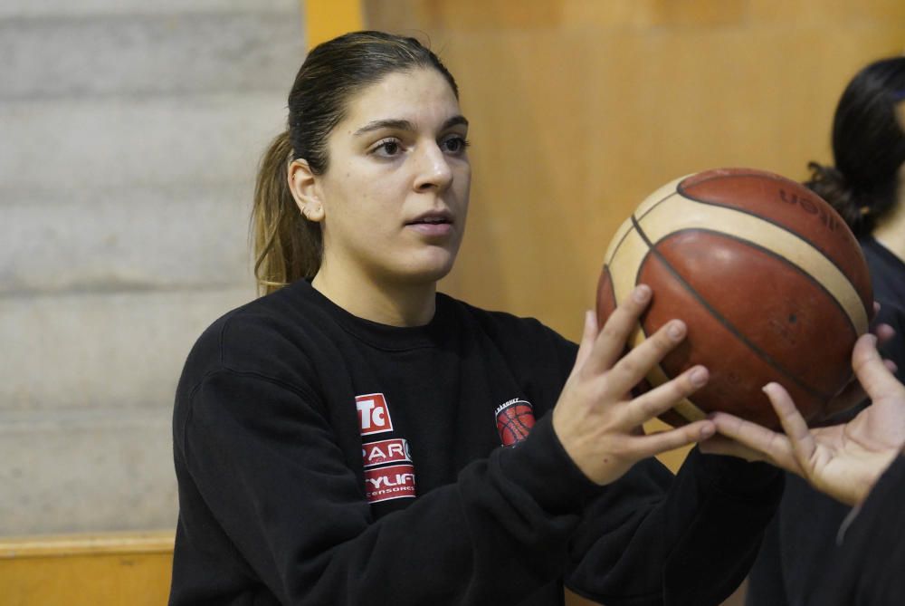 «Media Day» de l'Spar Citylift Girona abans de la Copa de la Reina