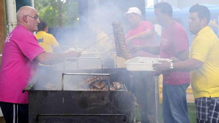 Fiestas del Carmen en Lorbé en 2014.