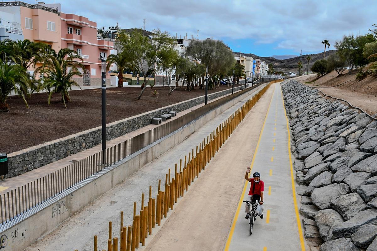Paseo del Barranco Pino Seco de Mogán.