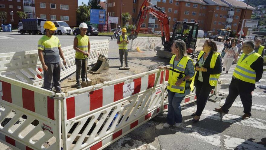 La humanización de la avenida de Galicia estará terminada en primavera