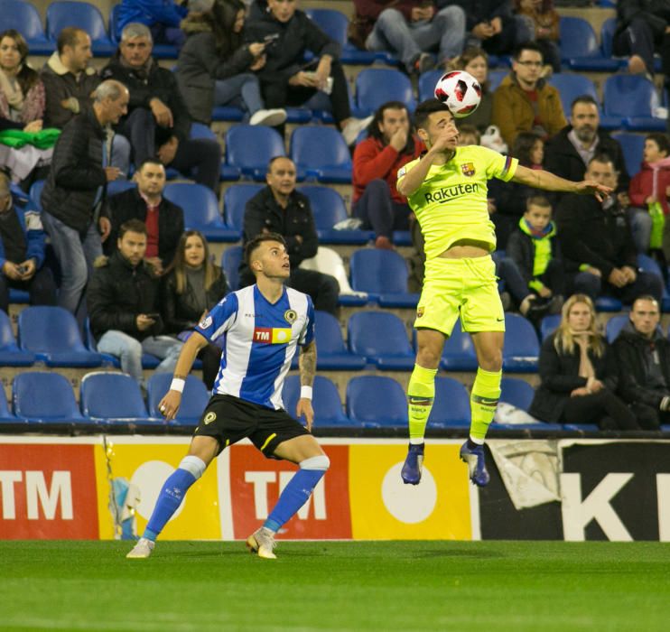 El Hércules recupera sus señas de identidad ante el Barça B