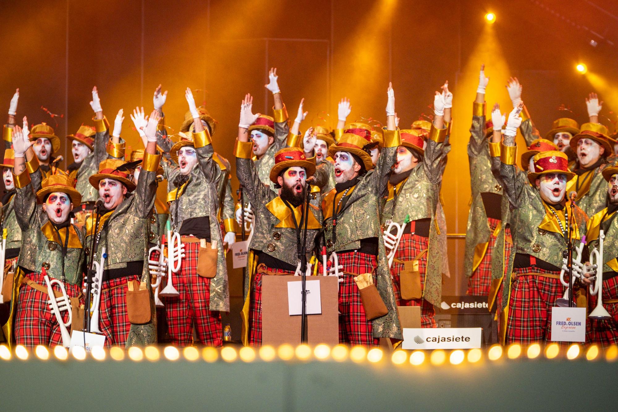 Primera fase de murgas adultas del Carnaval de Santa Cruz de Tenerife 2023