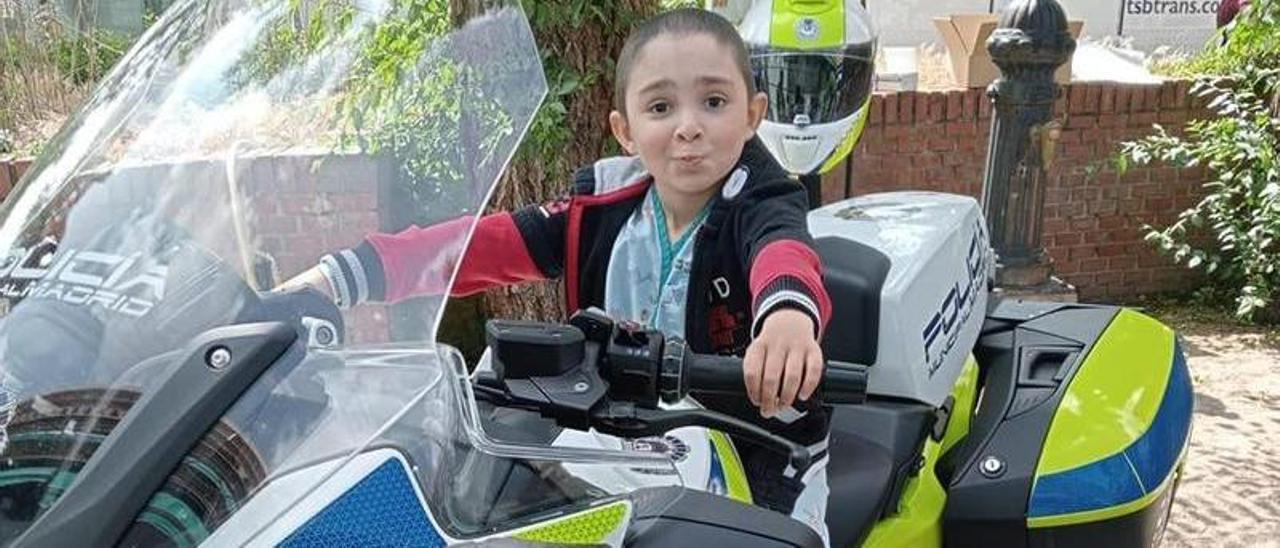 El pequeño Alberto, con familia en Plasencia, que ha fallecido esta semana.