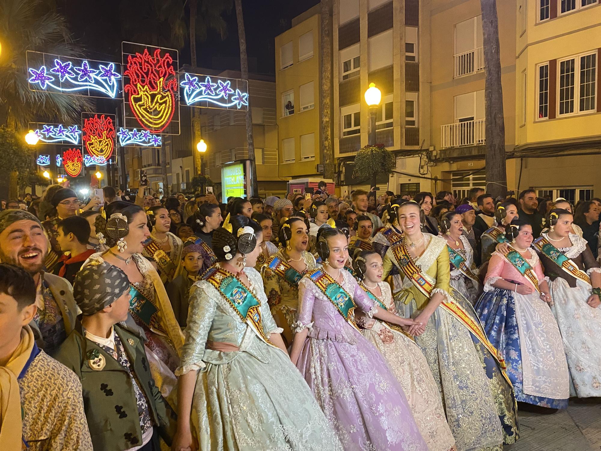 La 'cremà' de las fallas de Benicarló