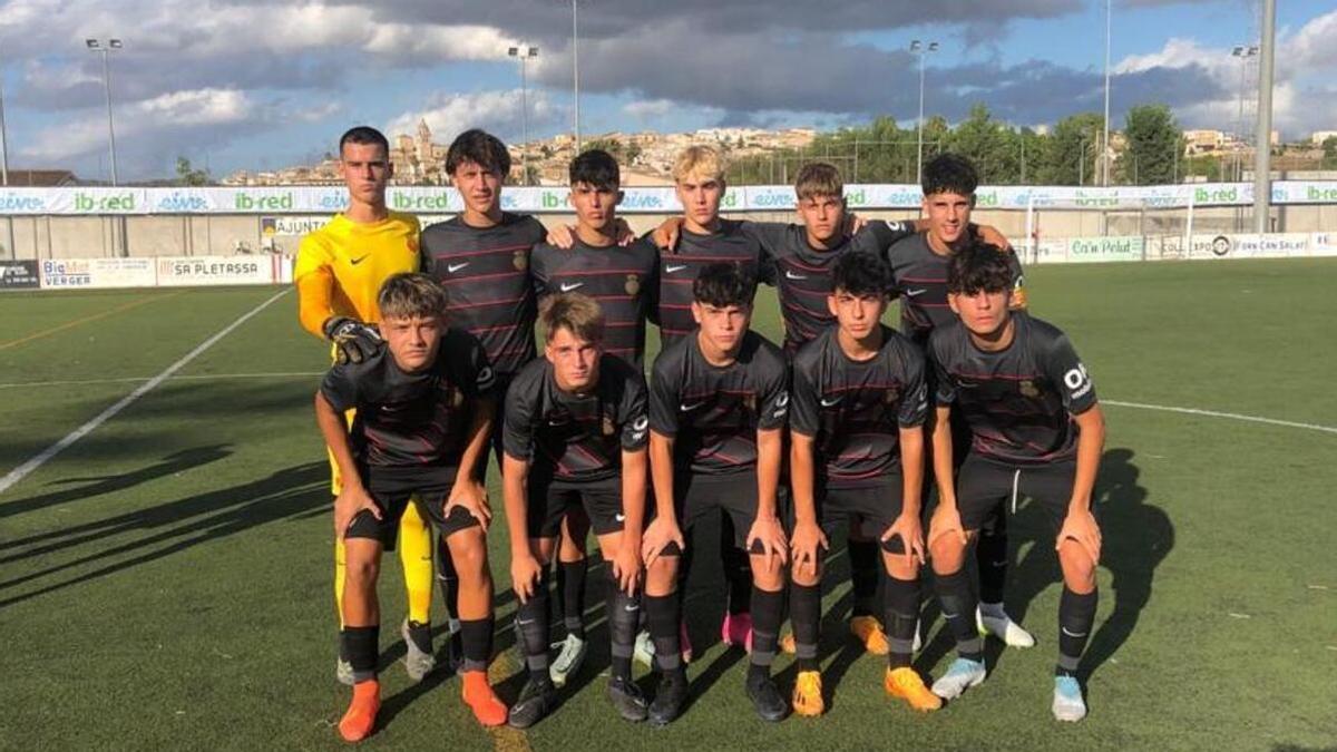Formación del Mallorca de la Liga Nacional juvenil 2023-24