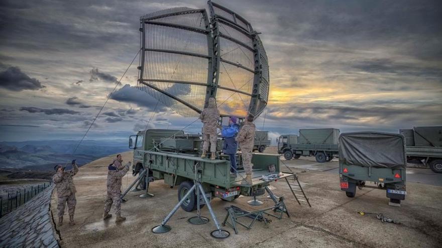 Sale desde Cartagena un radar de vigilancia aérea para reforzar el flanco este de la OTAN