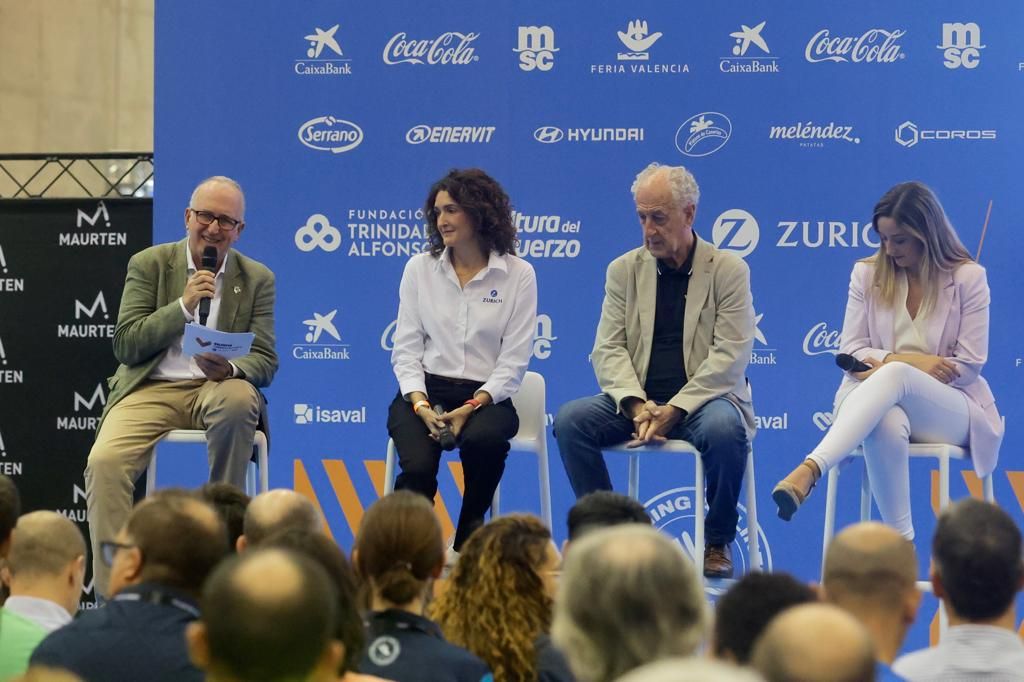 La presentación del Medio Maratón de València, en imágenes