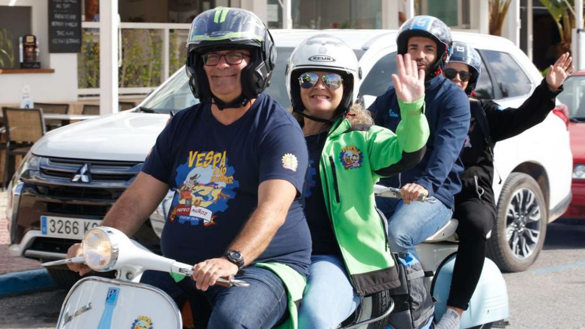 Las vespas se encuentran en Sant Antoni Diario de