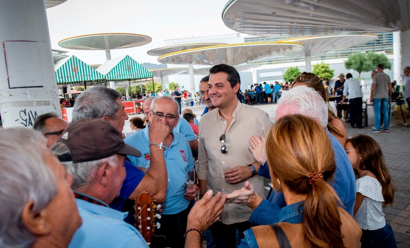 Las peñas recuperan su perol de convivencia en las Setas tras el parón del covid