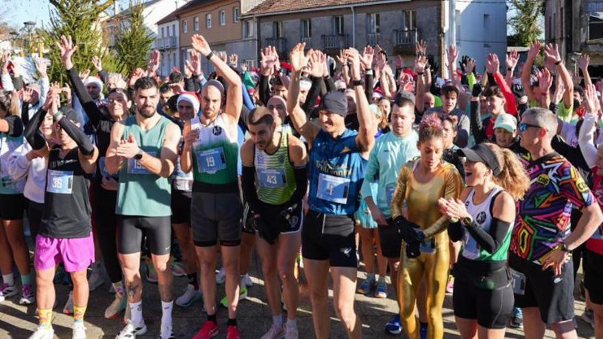 Participantes en la San Silvestre de Cerceda. | LOC