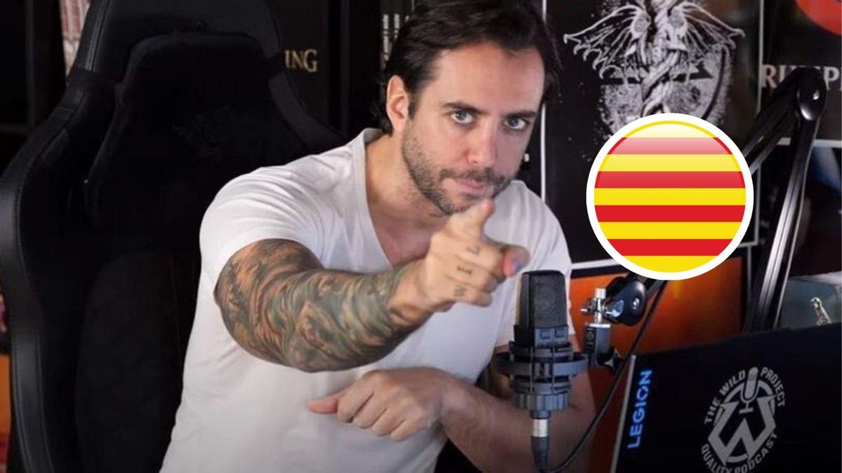 Jordi Wild, 'youtuber' de 40 años, lo tiene claro sobre el catalán: "El castellano ya ha ganado"