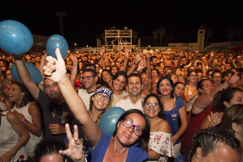 Concierto de David Bisbal en Ontinyent