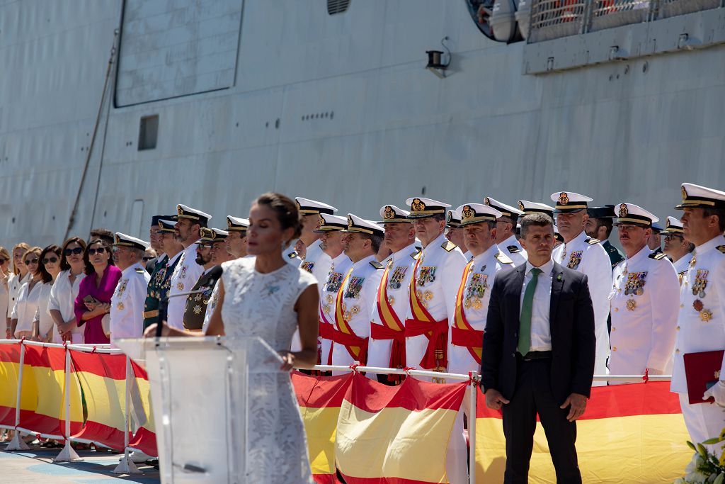 Así ha sido la visita de la reina Letizia a Cartagena