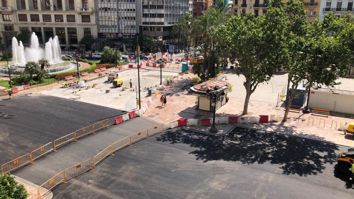 La plaza del Ayuntamiento, ahora en obras, acogerá el homenaje.