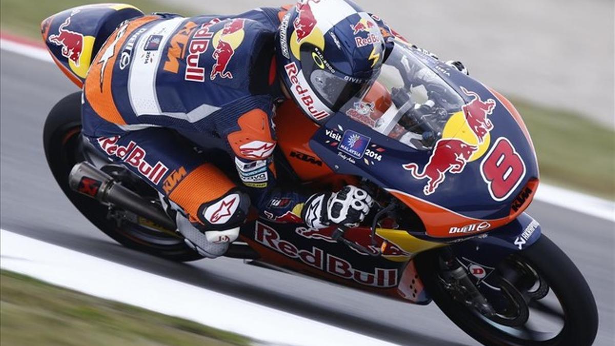 Jack Miller, en acción en el circuito de Assen.