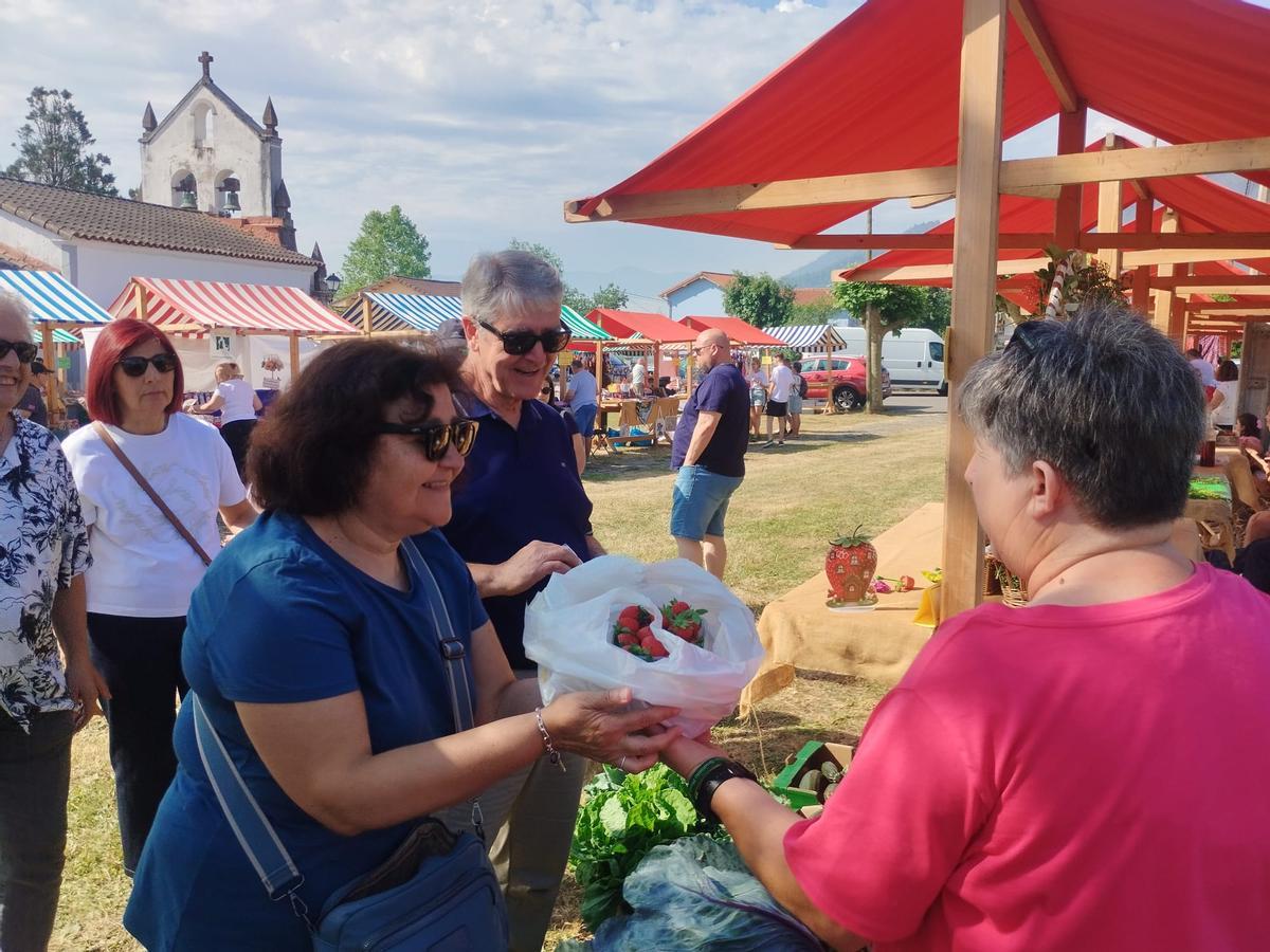 El Festival de la Fresa de Candamo, en imágenes