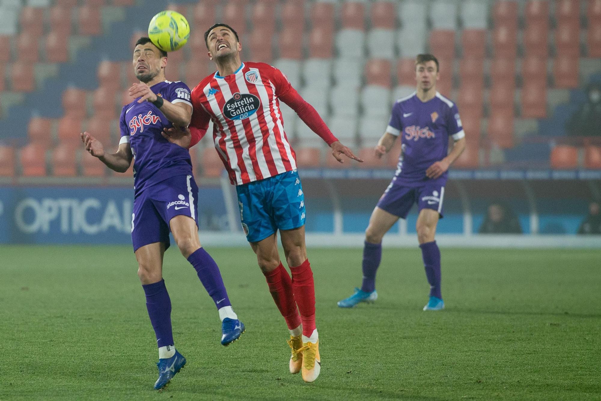 Partido del Sporting contra el Amorebieta