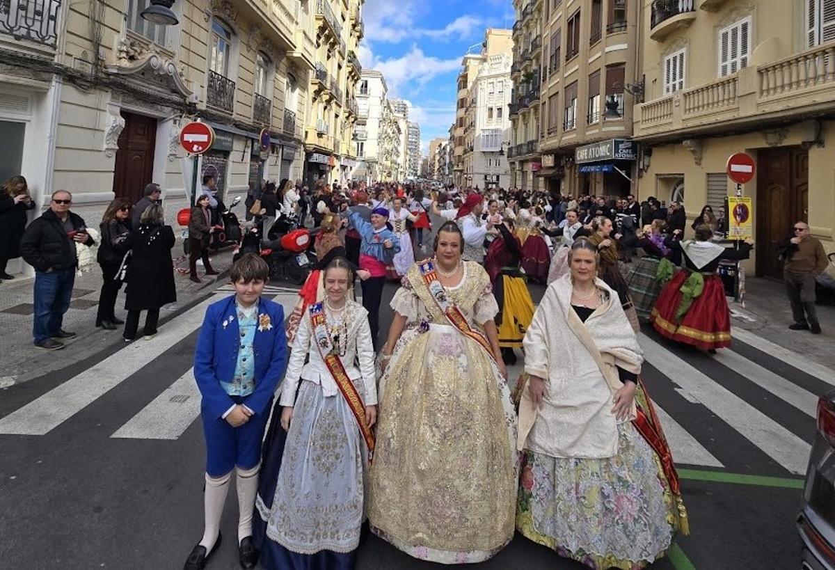 El cuadro de honor de la Plaza de España