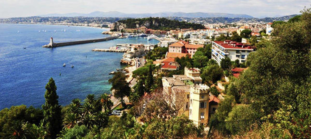 Vista panorámica de Niza.