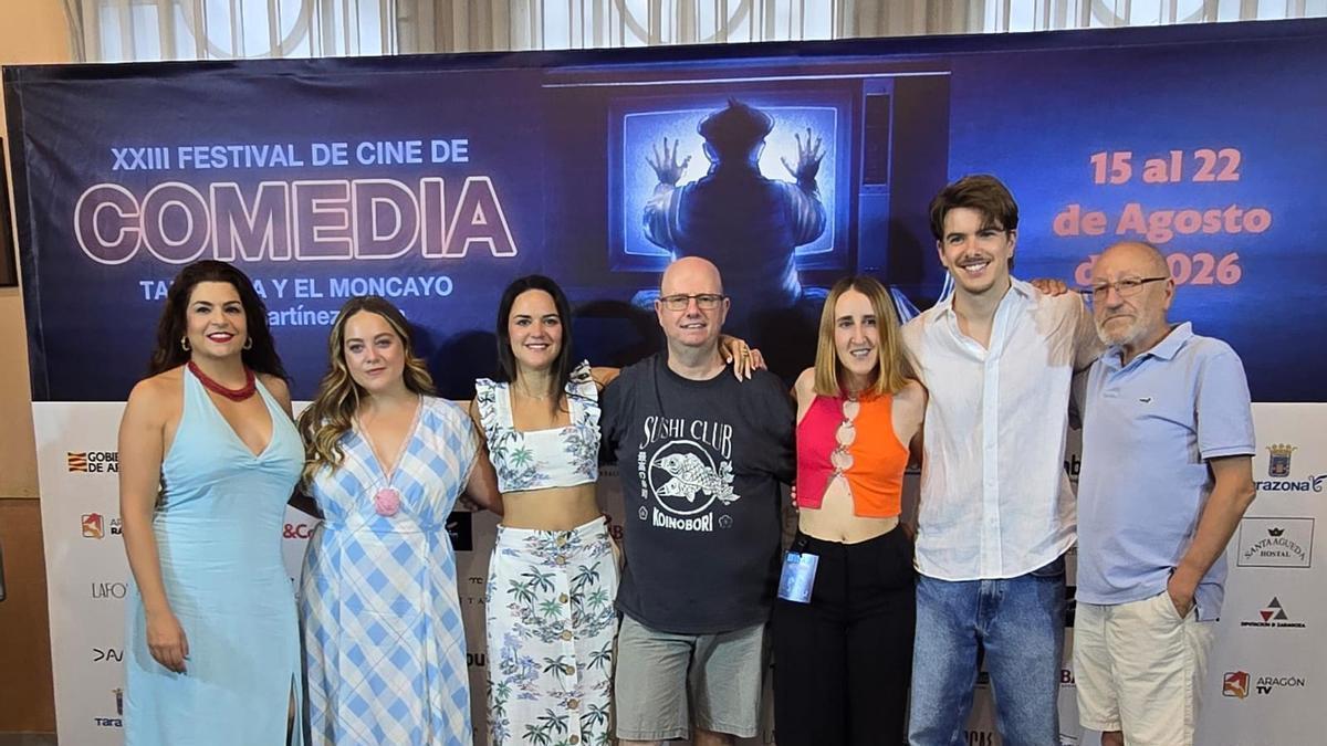 La jornada ha contado con la presencia de varios de los equipos artísticos de los cortometrajes.