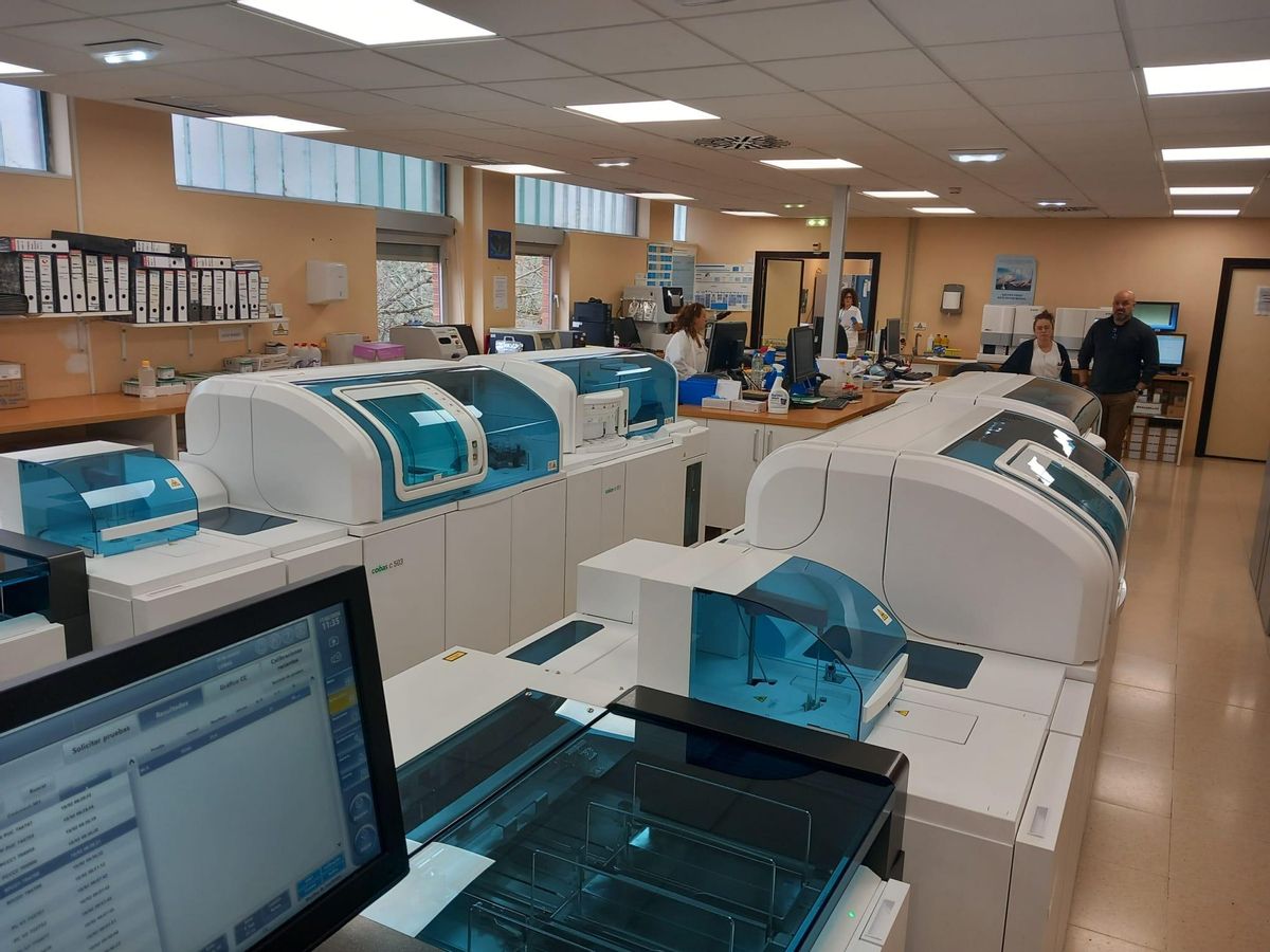 El laboratorio de análisis clínicos del Hospital del Oriente.