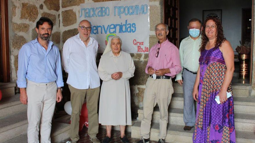 Cuarenta refugiados de Ucrania, en el centro de acogida de Barbadás