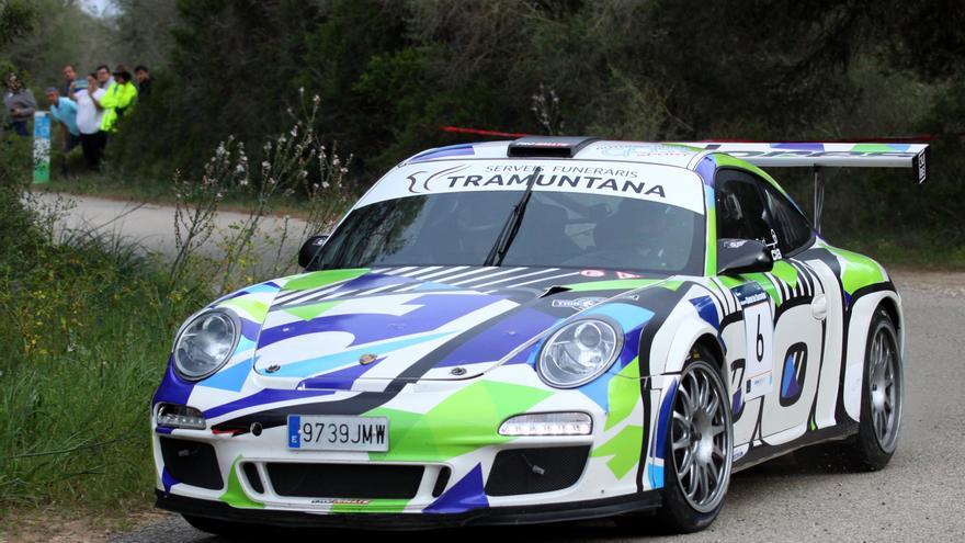 Victoria de David García en el Rallysprint Ciutat de Llucmajor