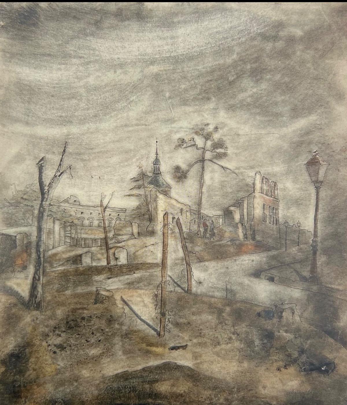 Una de las obras que desde este miércoles se exhiben en la muestra.