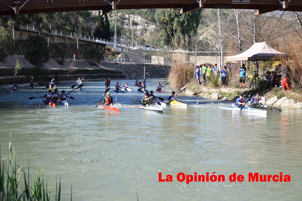 Piragüismo en la Floracion de Cieza, en imágenes